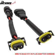Load image into Gallery viewer, 9006 Bulb To H11 H8 Headlight Fog Light Wiring Plug Adapter Harness