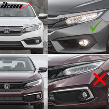 Load image into Gallery viewer, 2016-2018 Honda Civic OE Style Carbon Fiber Hydro Dip Fog Lights Cover