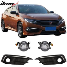 Load image into Gallery viewer, Fits 16-18 Civic Daytime Running Lights Fog Cover Lamp