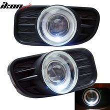 Load image into Gallery viewer, Fits 99-04 Jeep Grand Cherokee Halo Projector FogLight Lamps Clear