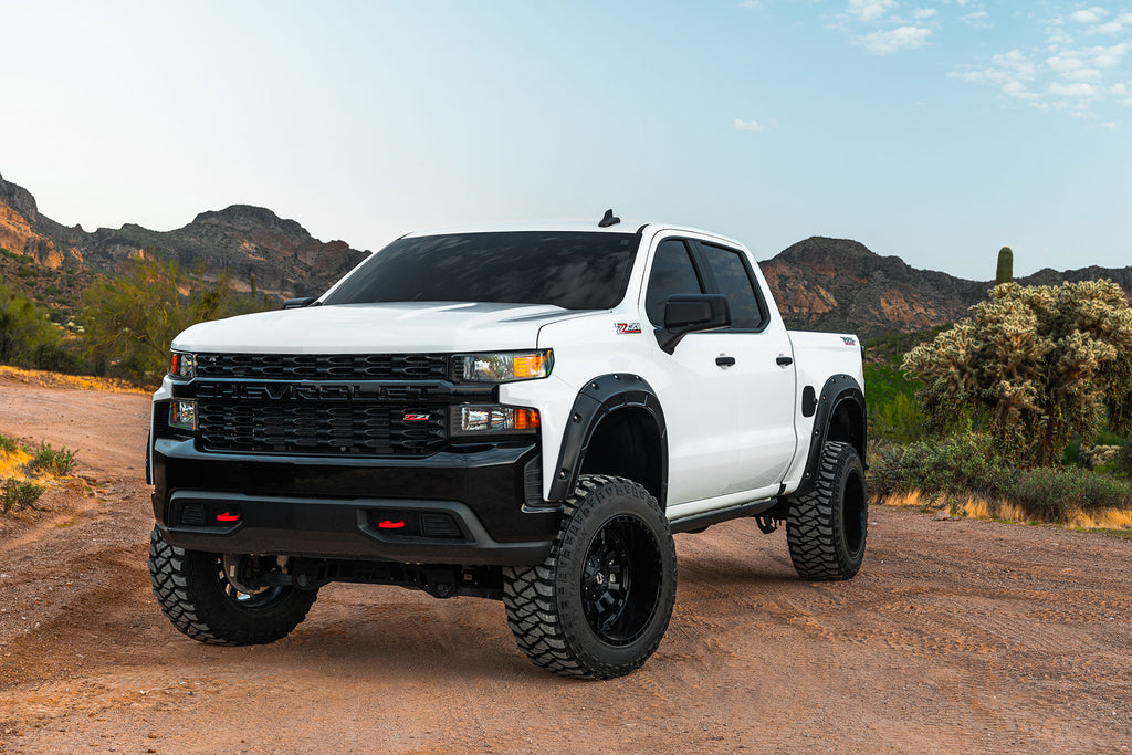 Defender Fender Flares | GJV Riptide Blue | Chevy Silverado 1500 (19-26)