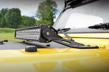 Load image into Gallery viewer, LED Light Mount | Hood | 20" | Jeep Wrangler TJ (97-06)/Wrangler Unlimited (04-06) 