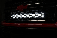 Load image into Gallery viewer, LED Light Kit | Behind Grille Mount | 30" Black Dual Row | White DRL | Chevy Silverado 1500 (14-15)