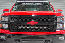 Load image into Gallery viewer, LED Light Kit | Behind Grille Mount | 30" Black Dual Row | White DRL | Chevy Silverado 1500 (14-15)