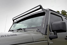 Load image into Gallery viewer, LED Light | Windshield Mnt | 50" Black Dual Row | White DRL | Jeep Wrangler JK (07-18)