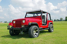 Load image into Gallery viewer, LED Light Mount | Upper Windshield | 50" Straight | Jeep Wrangler YJ (87-95)