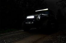Load image into Gallery viewer, 20 Inch Chrome Series LED Light Bar | Dual Row | Amber DRL