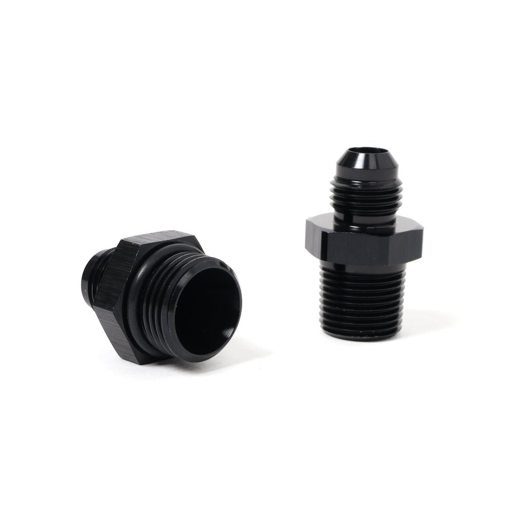 BLOX Racing LS VTEC Kit Oil Adapter Block, Fittings, Hose Assembly - B-Series