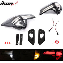 Load image into Gallery viewer, Fits 16-18 HRV Rear Full LED Light Bar Tail Lights W/ Switchback Clear