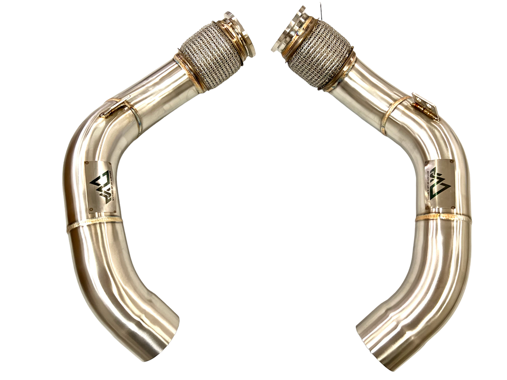 MAD F90 M5 F92 M8 Downpipes S63R - Secondary Only
