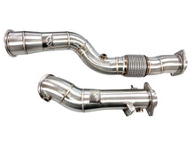 Load image into Gallery viewer, MAD S58 Downpipes S58 M2 M3 M4 G80 G82 G83 W/ Flex Section Ceramic coated