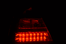 Load image into Gallery viewer, Mercedes Benz C-Class (202) Chrome Clear LED Taillights Set (1996-2000)