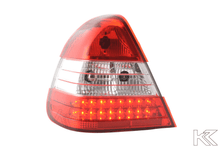 Load image into Gallery viewer, Mercedes Benz C-Class (202) Red LED Taillights Set (1996-2000)