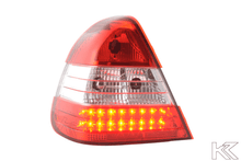 Load image into Gallery viewer, Mercedes Benz C-Class (202) Red LED Taillights Set (1996-2000)