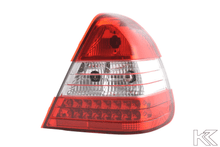 Load image into Gallery viewer, Mercedes Benz C-Class (202) Red LED Taillights Set (1996-2000)
