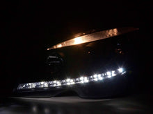Load image into Gallery viewer, Mercedes Benz C-Class (204) Black LED Headlights with Daytime Running Lights (2007-2010)