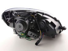 Load image into Gallery viewer, Mercedes Benz C-Class (204) Black LED Headlights with Daytime Running Lights (2007-2010)