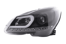 Load image into Gallery viewer, Mercedes-Benz C-Class W204 Black LED Headlights (2011-2014)