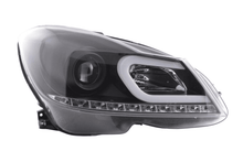 Load image into Gallery viewer, Mercedes-Benz C-Class W204 Black LED Headlights (2011-2014)