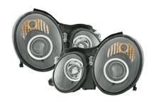 Load image into Gallery viewer, Mercedes Benz CLK (208) Black Headlight Set  (1998-2002)