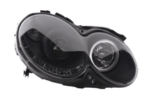 Load image into Gallery viewer, Mercedes Benz CLK (209) Black LED Headlights with Daytime Running Lights (2004-2009)
