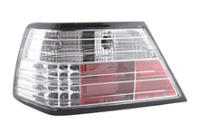 Load image into Gallery viewer, Mercedes-Benz E-Class (124) Limo/Sedan Clear LED Tail Lights (1985-1996)