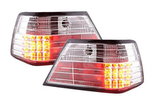 Load image into Gallery viewer, Mercedes-Benz E-Class (124) Limo/Sedan Clear LED Tail Lights (1985-1996)