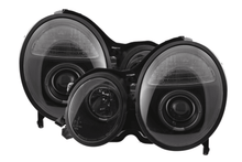 Load image into Gallery viewer, Mercedes Benz E-Class (210) Black Angel Eye Headlights (1999-2001)