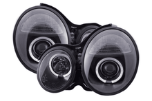 Load image into Gallery viewer, Mercedes Benz E-Class (210) Black Angel Eye Headlights (1999-2001)