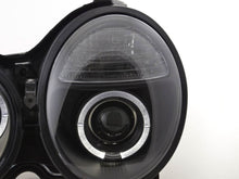 Load image into Gallery viewer, Mercedes Benz E-Class (210) Black Angel Eye Headlights (1999-2001)
