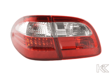 Load image into Gallery viewer, Mercedes Benz E-Class (210) Kombi Red LED Taillights Set (1999-2003)
