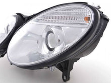 Load image into Gallery viewer, Mercedes Benz E-Class (211) Chrome Headlight Set (2002-2006)