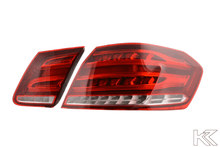 Load image into Gallery viewer, Mercedes Benz E-Class (212) Sedan Red, OE Style LED Taillights Set (2013-2016)
