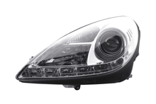 Load image into Gallery viewer, Mercedes Benz SLK (171) Chrome LED Headlights with Daytime Running Lights (2004-2011)