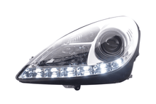 Load image into Gallery viewer, Mercedes Benz SLK (171) Chrome LED Headlights with Daytime Running Lights (2004-2011)