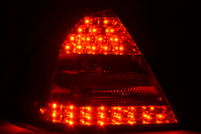 Load image into Gallery viewer, Mercedes W203 Chrome Clear LED Tail Lights (2001-2004)