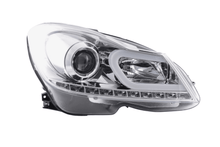 Load image into Gallery viewer, Mercedes W204 C-Class Chrome LED Headlights with DRL (2011 - 2014)