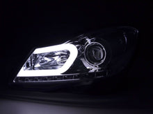 Load image into Gallery viewer, Mercedes W204 C-Class Chrome LED Headlights with DRL (2011 - 2014)