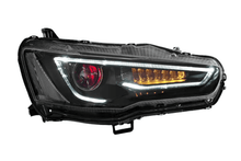 Load image into Gallery viewer, Mitsubishi Lancer Evo X GSR 10th Gen (CZ4A) Demon Eyes Dual Beam Projector Headlights (2008-2017)