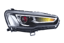Load image into Gallery viewer, Mitsubishi Lancer Evo X GSR 10th Gen (CZ4A) Demon Eyes Dual Beam Projector Headlights (2008-2017)