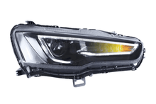Load image into Gallery viewer, Mitsubishi Lancer Evo X GSR 10th Gen (CZ4A) Demon Eyes Dual Beam Projector Headlights (2008-2017)