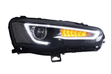 Load image into Gallery viewer, Mitsubishi Lancer Evo X GSR 10th Gen (CZ4A) Demon Eyes Dual Beam Projector Headlights (2008-2017)
