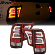 Load image into Gallery viewer, 1999-2016 Ford F250 F350 F450 F550 Clear Lens Red Housing Tail Light
