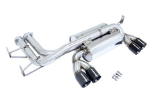 Load image into Gallery viewer, BMW E46 M3 2001-2006 -- Supremo Exhaust Black Chrome Rolled Tips -- MR-ABE-BE46M30E-BC
