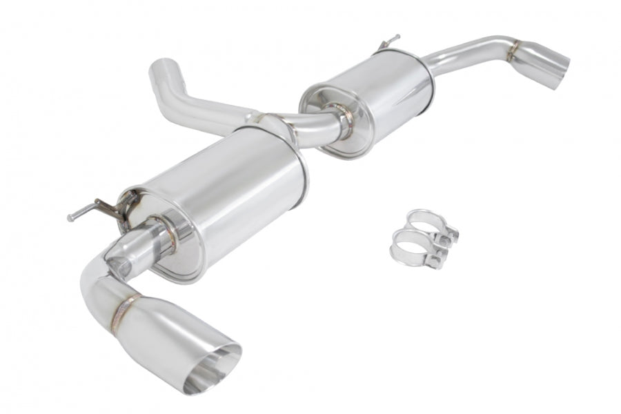 BMW X5 E70 2007-2013 (Exclude M Package) Supremo Exhaust System -- Stainless Rolled Tips -- MR-ABE-BE70-SRT
