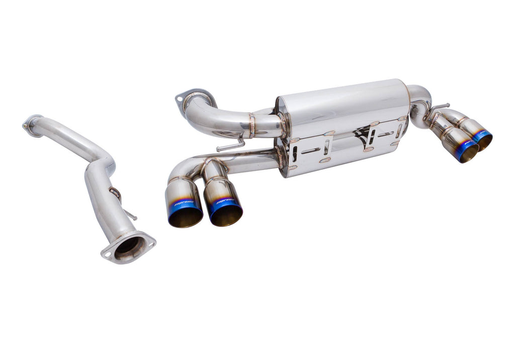 BMW E82 1M 11-12 -- Supremo Exhaust System -- Burnt Rolled Tips -- MR-ABE-BE821M-VO+M