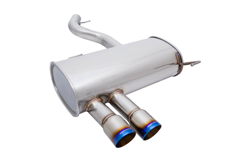Supremo Exhaust System for BMW E90/92 328i/328ix 07-11 -- Burnt Rolled Tips -- MR-ABE-BE9092-VO