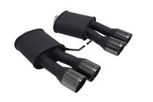 Load image into Gallery viewer, BMW F10 M5 2011+ Supremo Exhaust System -- Black Chrome Rolled Tips -- MR-ABE-BF10M5-BC