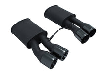Load image into Gallery viewer, Supremo Exhaust System for BMW F06 M6 Gran Coupe 14-19 / F13 M6 Coupe 13-19 -- Black Chrome Rolled Tips -- MR-ABE-BF13M6-BC