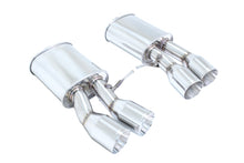 Load image into Gallery viewer, Supremo Exhaust System for BMW F06 M6 Gran Coupe 14-19 / F13 M6 Coupe 13-19 -- Stainless Rolled Tips -- MR-ABE-BF13M6-SRT
